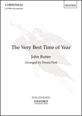 The Very Best Time of Year SATTBB choral sheet music cover